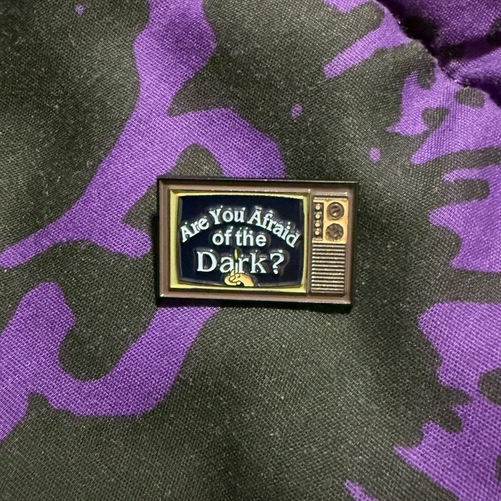 💫 3/$30 Are You Afraid of the Dark? Enamel Pin
